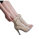 thumbnail image 5 of Amzcrzy Zapatos de mujer,Zapatos de mujer,Zapatillas de mujer, Zapatos de verano para mujer, sandalias de moda, sandalias de tacón alto y fino, ropa de abrigo Sandalias Mujer Zapatillas De Casa, 5 of 5