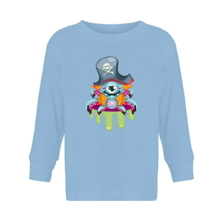 

Pirate Monster Long Sleeve Toddler -Image by Shutterstock 3 Toddler