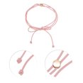thumbnail image 4 of Unique Bargains 1 Pc Adjustable Waist Cord Elegant Buckle Adjustable Handmade Cord Belt for Women Pink, 4 of 5