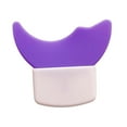 thumbnail image 2 of Plantillas de silicona para delineador de ojos, plantilla de silicona para principiantes, herramienta de maquillaje, asistente de lápiz labial, placa 57 cm x 5 cm púrpura Sunnimix Plantilla de delineador de ojos, 2 of 8