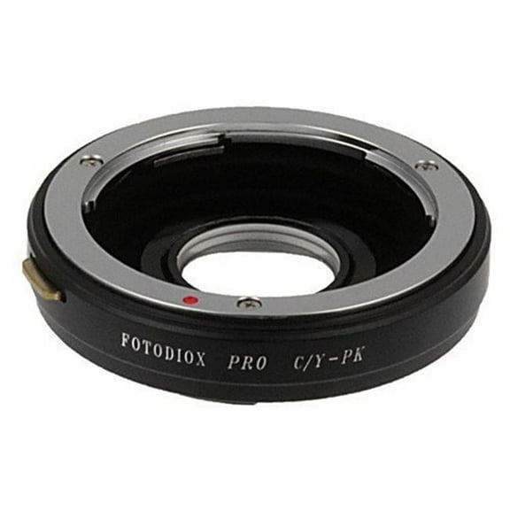 Fotodiox CY-PK-Pro Pro Lens Mount Adapter - Contax & Yashica SLR Lens To Pentax K Mount SLR Camera Body