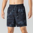 thumbnail image 2 of Linfrsh Running Shorts for Men Men's and Big Men's Messenger Cargo Shorts Black,XS, 2 of 6