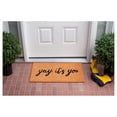 thumbnail image 3 of Calloway Mills AZ106051729 Yay It's You Doormat, 17" x 29", Natural/Black, 3 of 4