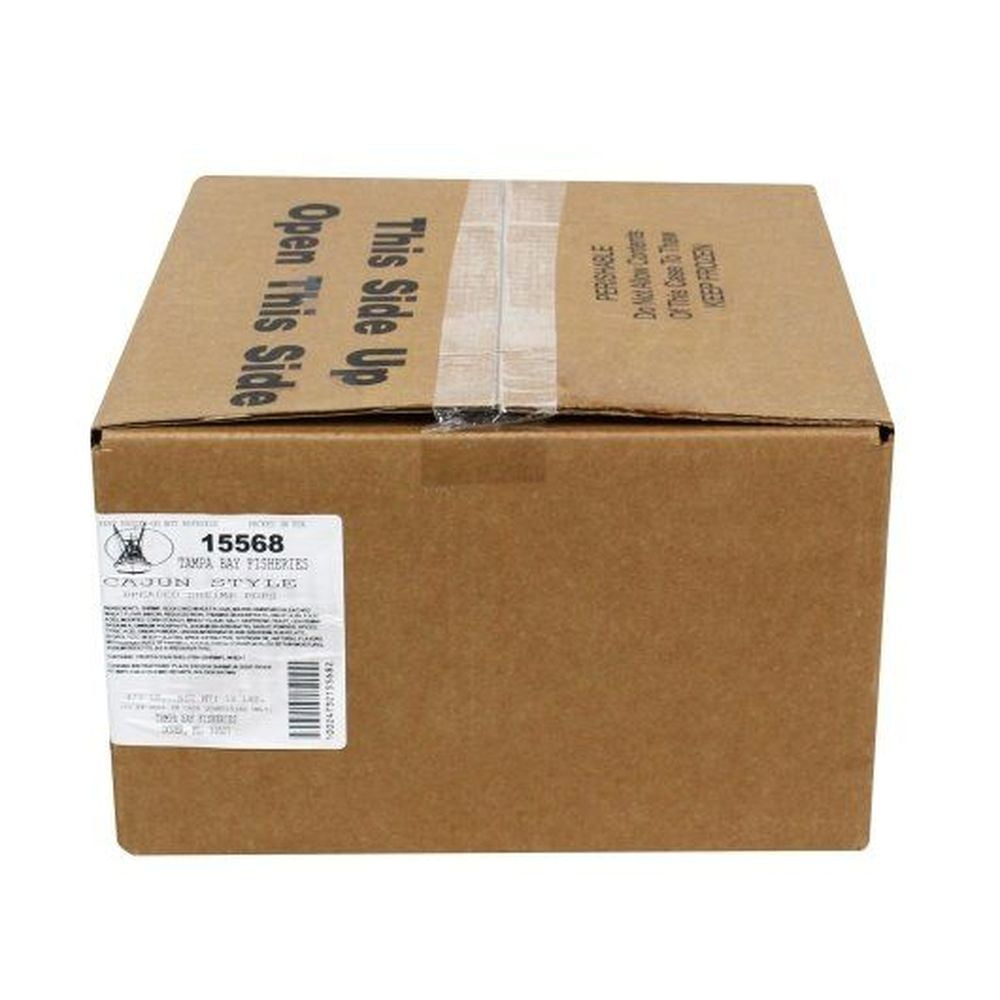 Tampa Bay Fisheries Cajun Style Breaded Shrimp Pops, 3 Pound -- 4 per case