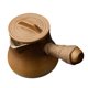 thumbnail image 4 of Tetera de cerámica, tetera tradicional china, teteras, teteras, té hervido, porcelana marrón, 4 of 9