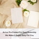 thumbnail image 3 of Puremigo Paquete de 100 sobres de vitela predoblados para invitaciones de 5 x 7 - Sobres de papel vitela 5 x 7 - Envoltorios para invitaciones de boda de vitela 115 gSM - Sobres transparentes para inv, 3 of 6