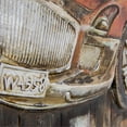 thumbnail image 3 of Yosemite Home Decor "Red Vintage Car II" Wood Wall Art in Multi-Color, 3 of 6