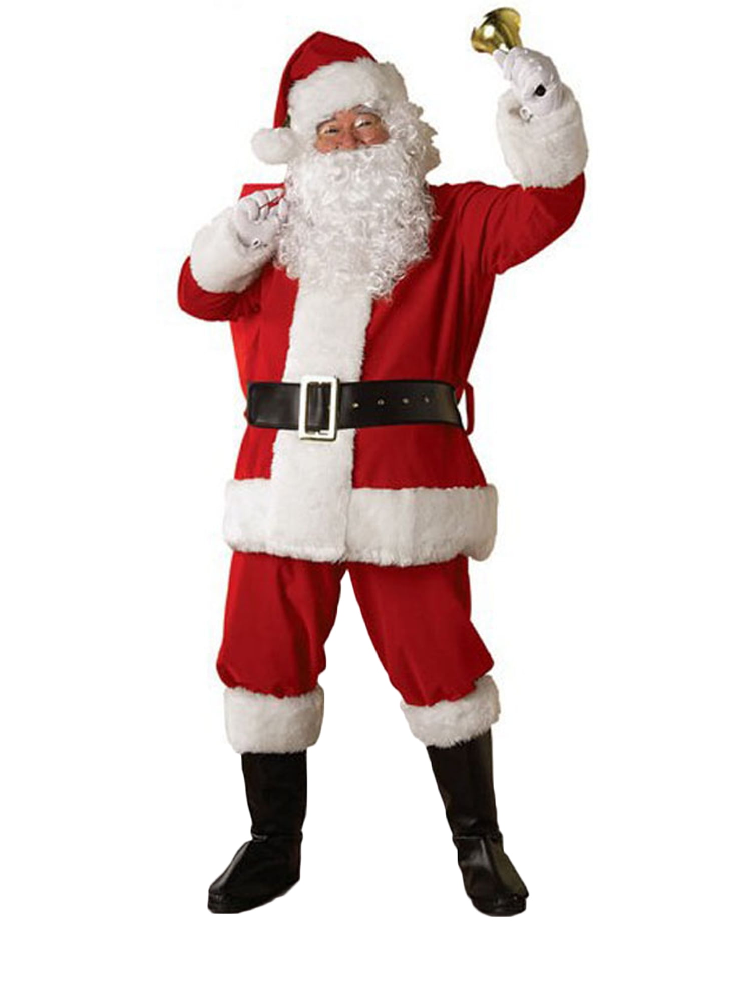 Smiffy's Adult Father Christmas Santa Suit Costume Fancy Dress 