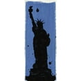 thumbnail image 2 of Mullan, Michael 15x32 Gold Ornate Wood Framed with Double Matting Museum Art Print Titled - New York City Life Statue of Liberty, 2 of 4