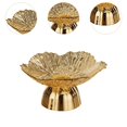 thumbnail image 6 of WeiLaiKeQi Decorative Pedestal Bowl Decor Serving Tray for Birthday Living Room Banquet Gold, 6 of 9