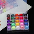 thumbnail image 4 of Nvzi Hilo elástico plano de cristal de 0,8 mm, cordón para hacer pulseras de joyería y abalorios, 10 yardas, rosa, 4 of 5