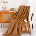 thumbnail image 1 of Heated Blanket Electric Throw 50” x 60” -Heated Throw Blanket with 5 Heating Levels & 3 Hours Auto Off Machine Washable Over-Heat Protect（Racoon）, 1 of 7