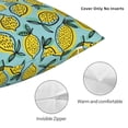 thumbnail image 3 of Pofeuu Lemon Print Double-sided plush pillowcase Square Throw Pillow Covers Pillows Cover for Living Room Bedroom Sofa Couch Cushion Cover（No pillow core）-18"x18", 3 of 7