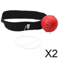 thumbnail image 1 of 2x Pelota De Boxeo Para , Coordinación Mano-ojo, Entrenamiento De Boxeo, Pelota De Boxeo Roja De 30 G, 1 of 8
