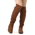 thumbnail image 3 of Dream Pairs Women's over-the-knee suede winter boots, 3 of 5
