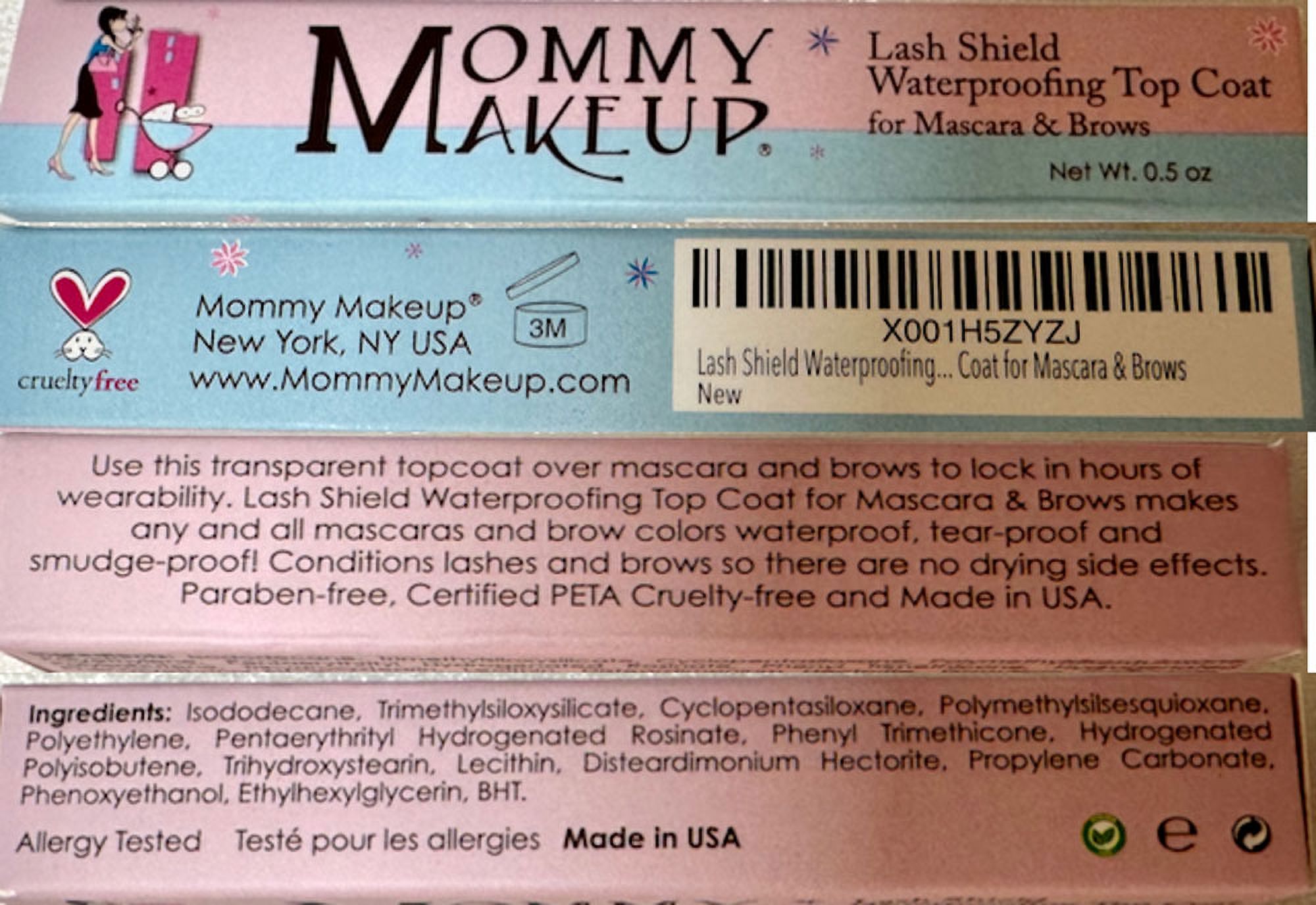 Lash Shield Waterproofing Top Coat Mascara Fixer & Sealant by Mommy Makeup