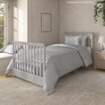 thumbnail image 2 of Dream On Me Harbor 4-in-1 Convertible Mini Crib in Pebble Grey, Greenguard Gold Certified, 2 of 9