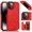 Red, variant on Flip wallet phone case with card holder, PU leather butterfly magnetic back flip phone case, suitable for Samsung Note10 Plus