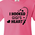 thumbnail image 4 of Inktastic I Hooked Gigi's Heart with Fishing Rod Youth T-Shirt, 4 of 5