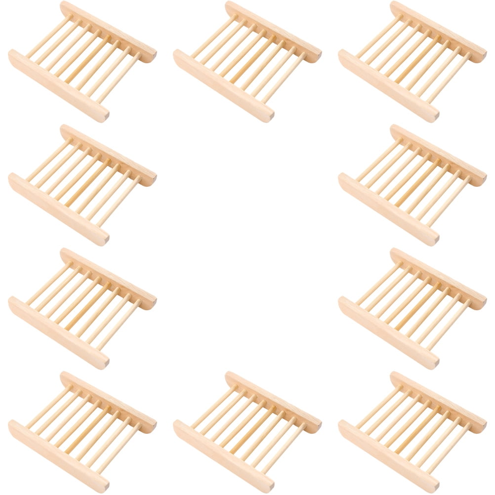 Soporte Elevador De Madera Para Baño - Pedestal Para Jabón, Botellas O Plantas, Decoración Rústica Para Mostrador O Estantería
