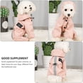 thumbnail image 4 of Imperméable Coupe-Vent pour Chien avec Capuche Réfléchissante et Cordon de Serrage Ajustable, 4 of 8