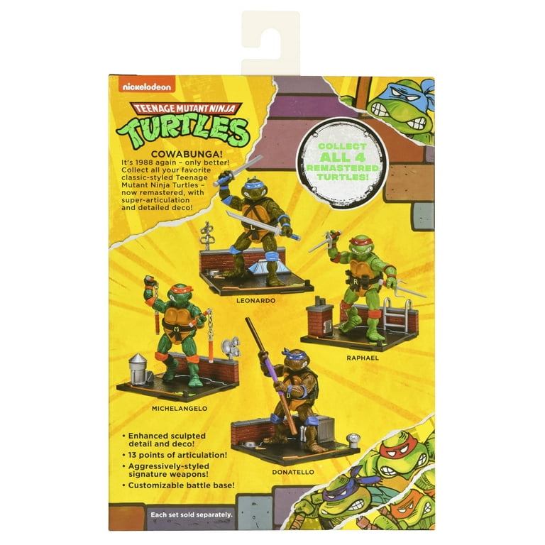 Teenage Mutant Ninja Turtles: 4” Remastered Raphael Action Teenage Mutant Ninja Turtles: 4” Remastered Raphael Action