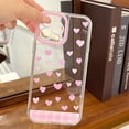 thumbnail image 4 of Vibrant LED Bowknot Phone Case, Built-in Light Up Phone Cases, Multiple Pattern & Flash Modes, Castle Phone Cases for iPhone 13/14/15/16/17, Perfect for Daily Use (iPhone 15 Pro,Cherry), 4 of 8