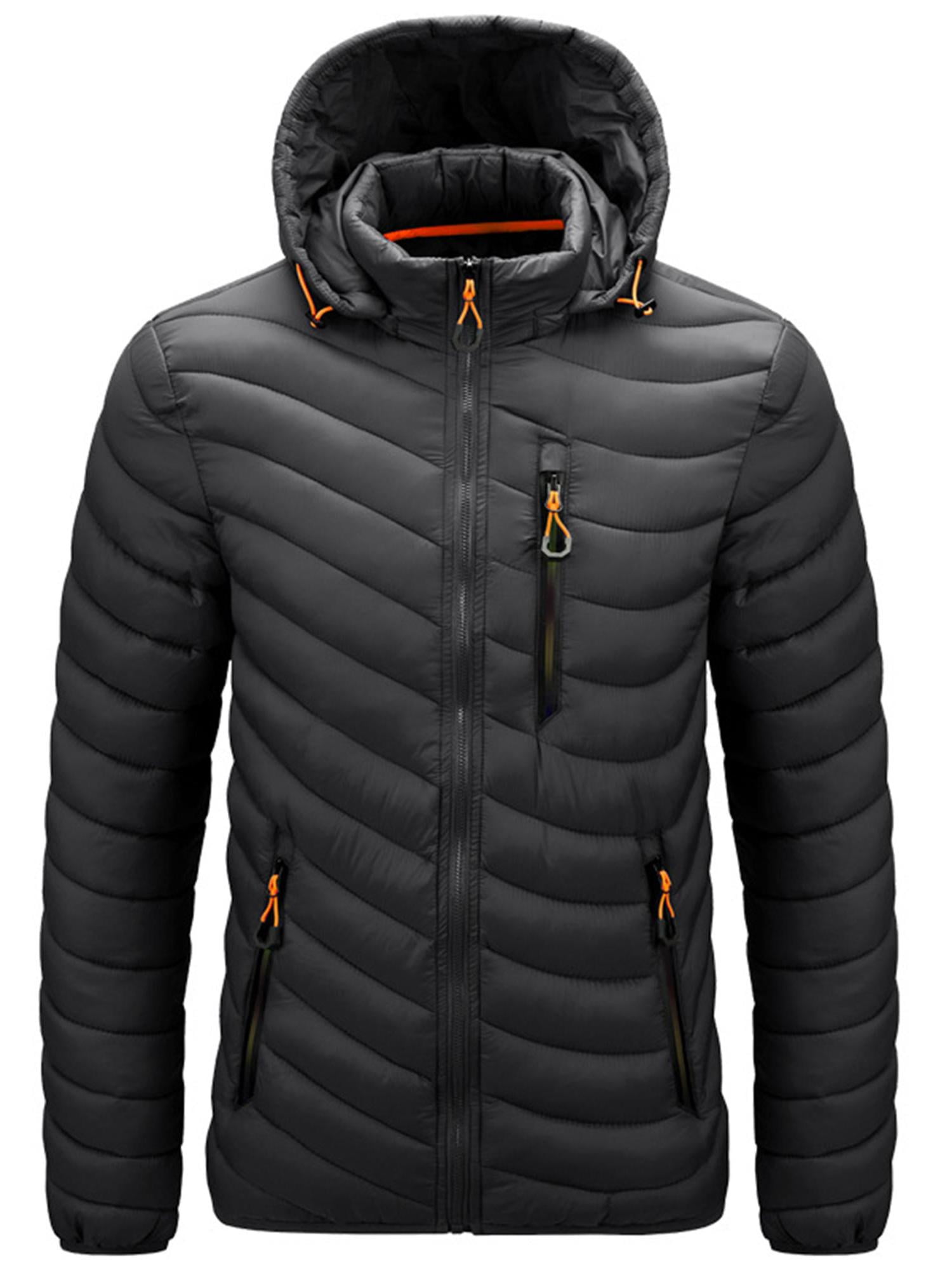 Winter Hooded Jacket with Detachable Cap and Zipper Philippines Ubuy