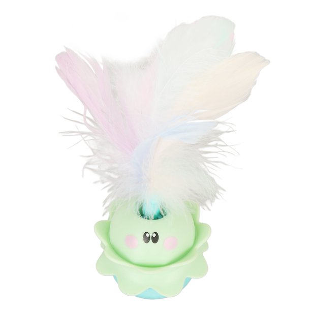 Juguete De Plumas De Gato, Juguete De Plumas De Gato Eléctrico De Carga Tipo C Para Habitación Para Interiores