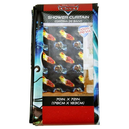 Disney Pixar Cars Shower Curtain 1 Each Walmart Com