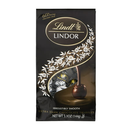 Lindt Lindor Extra Dark Chocolate Truffles, 5.1 OZ