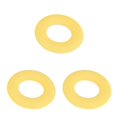 thumbnail image 2 of Wweixi Tenor Saxophone Mute Ring Professional Silencing Rings Music Instrument Accessory Universal Decreasing Sound Sax Yellow 3PCS, 2 of 6