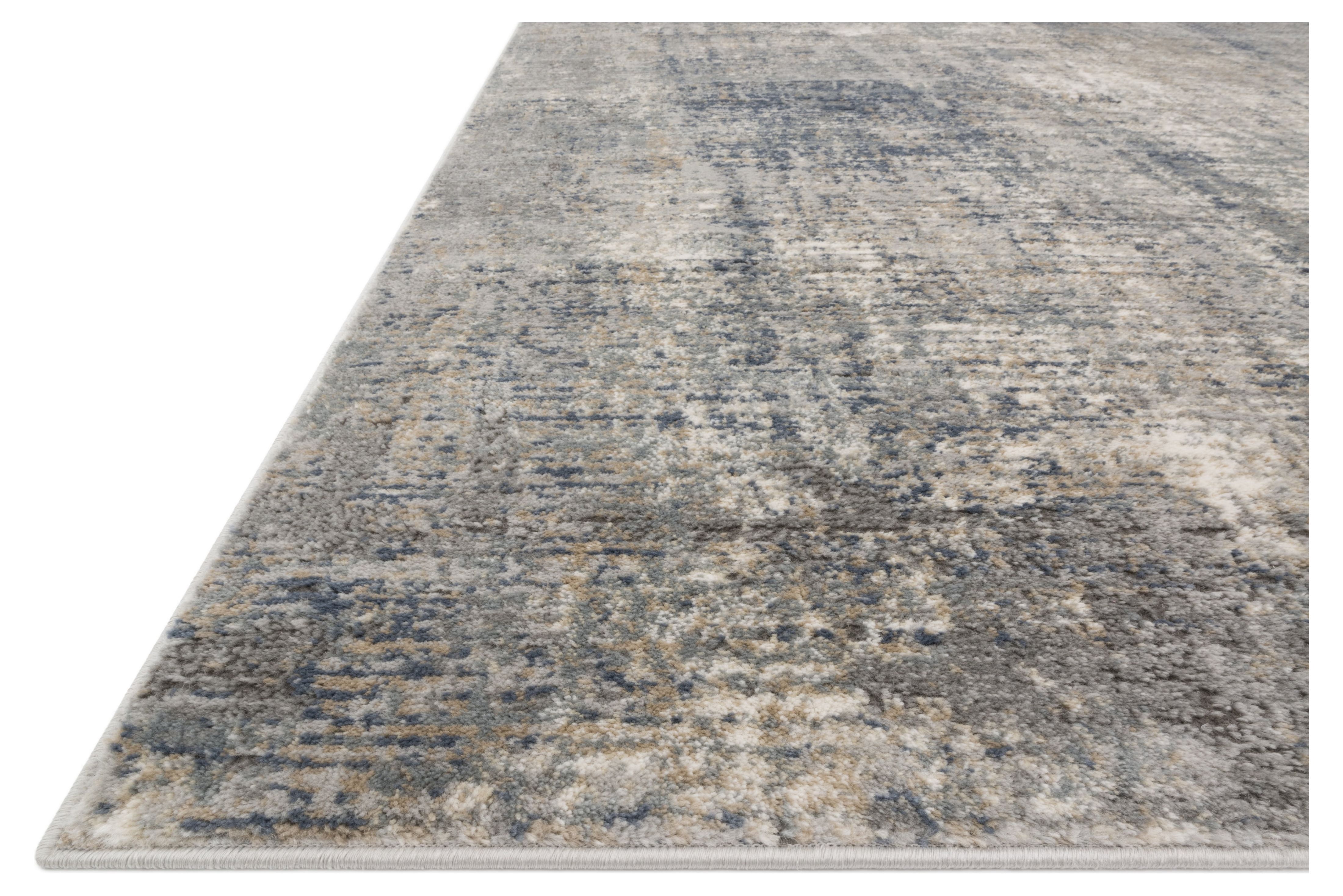 Loloi Teagan Denim / Slate 2'-8" x 13' Runner Rug