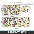 thumbnail image 7 of Pioneer Flower Floral Print Pattern Kitchen Rugs Sets Of 2,Anti Fatigue Kitchen Mat Rugs Non Slip Washable,Decorative Kitchen Floor Mats for Kitchen,Sink,Laundry,17"x30"+17"x47", 7 of 7