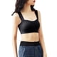 thumbnail image 5 of Gibobby Brasier deportivo para mujer, envoltura trasera de belleza, almohadilla extraíble para el pecho, ropa interior deportiva diaria(Negro,XXL), 5 of 5