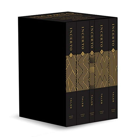 Incerto (Édition Luxe), Berné par le Hasard, le Cygne Noir, le Lit des Procrustes, Antifragile, Antifragile, la Peau dans le Jeu
