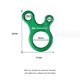 thumbnail image 2 of Toldo portátil para exteriores toldo tienda de lona ​​hebillas de fijación de 3 orificios hebilla de cuerda Windp, 2 of 7
