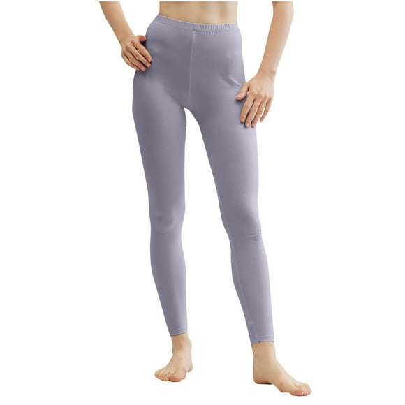 Yuyuzo Womens Plus Size Yoga Pants High Waist Elastic Slim Fitting Butt Lifting Yoga Leggings Fleece Thermal Trousers