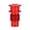 Red, variant on Yammee Rustproof Coated Bicycles Gear Shafts Fastener Bicycles Derailleurs Shafts Fixing Screw Enhances Durability