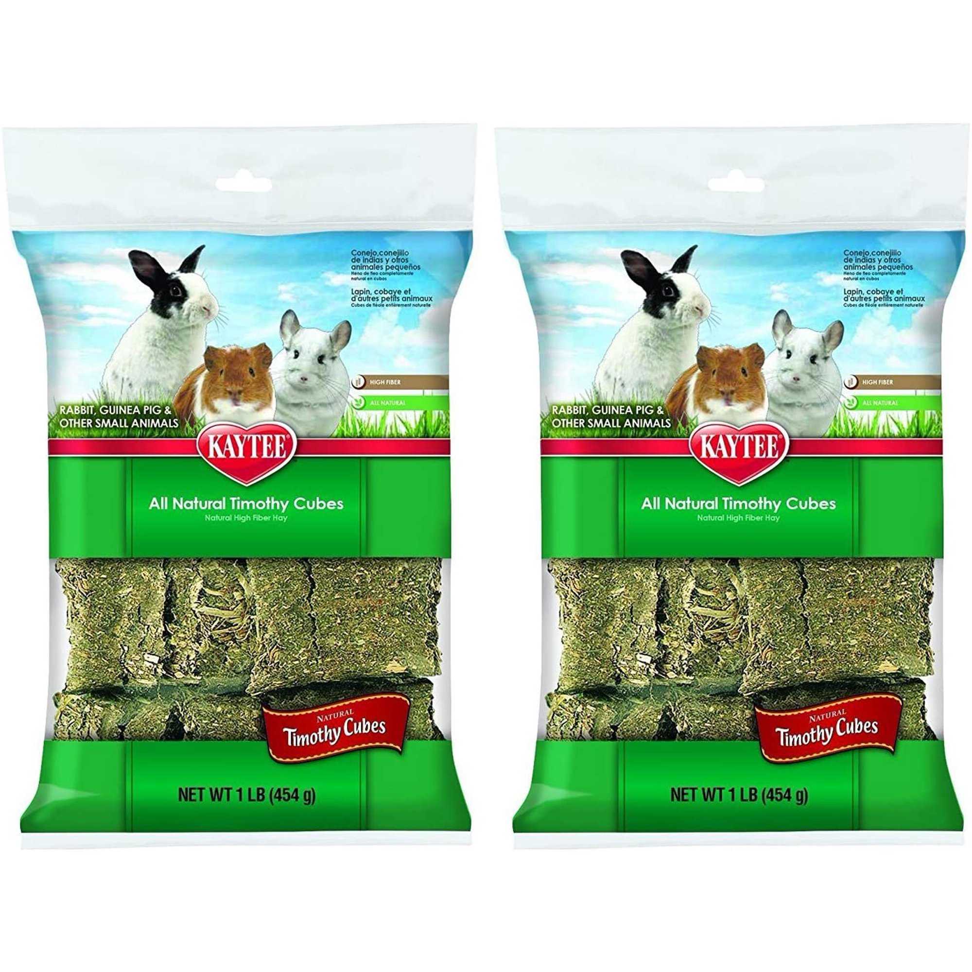 Kaytee Timothy Cubes, 1-Pound Pack of 2