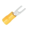 thumbnail image 5 of 50Pcs SV2-3 Insulated Fork Spade Electrical Crimp Terminal 16-14AWG Yellow, 5 of 5