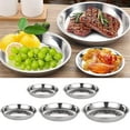 thumbnail image 2 of Stainless Steel Bowl Korean Kitchen Restaurant Dinner Soup Rice Bowl 5 Sizes, 2 of 8