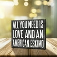 thumbnail image 4 of JennyGems All You Need is Love and an American Eskimo, Rustic Wood Box Sign, 8x6 Inches, American Eskimo Gifts, American Eskimo Decor, 4 of 10