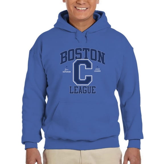 Boston C League Sports Style Hoodie Men -Image by Shutterstock, Male 5X-Large