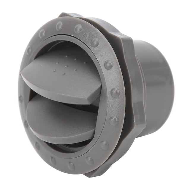 A/C Outlet, Professional Round Ventilation Practical For RVs For Cars For Boats For Buses Black,Gray
