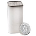 thumbnail image 2 of British Royal Mint Queen's Beast; White Greyhound - 2 Oz Silver Coin .9999 Pure , Bullion, 2 of 4