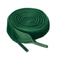 thumbnail image 1 of Cordones Planos de Terciopelo Allegra K 0.6 pulgadas de Ancho para Zapatillas zapatos Botas Verde 180 cm, 1 of 6