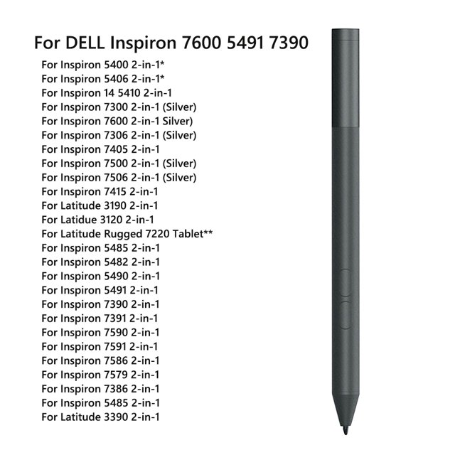Lápiz de escritura de dibujo de pantalla táctil lápiz óptico activo para DELL Inspiron 7300 JShteea El nuevo