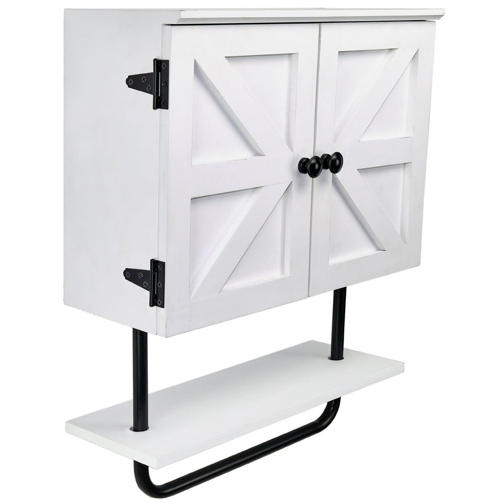 Barndoor Bathroom Wall Space Saver Storage Kitchen