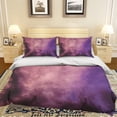 thumbnail image 2 of 3D Purple Sky Cloud Funda nórdica Set Ropa de cama Set Funda nórdica Fundas de almohada 220, 2 of 3